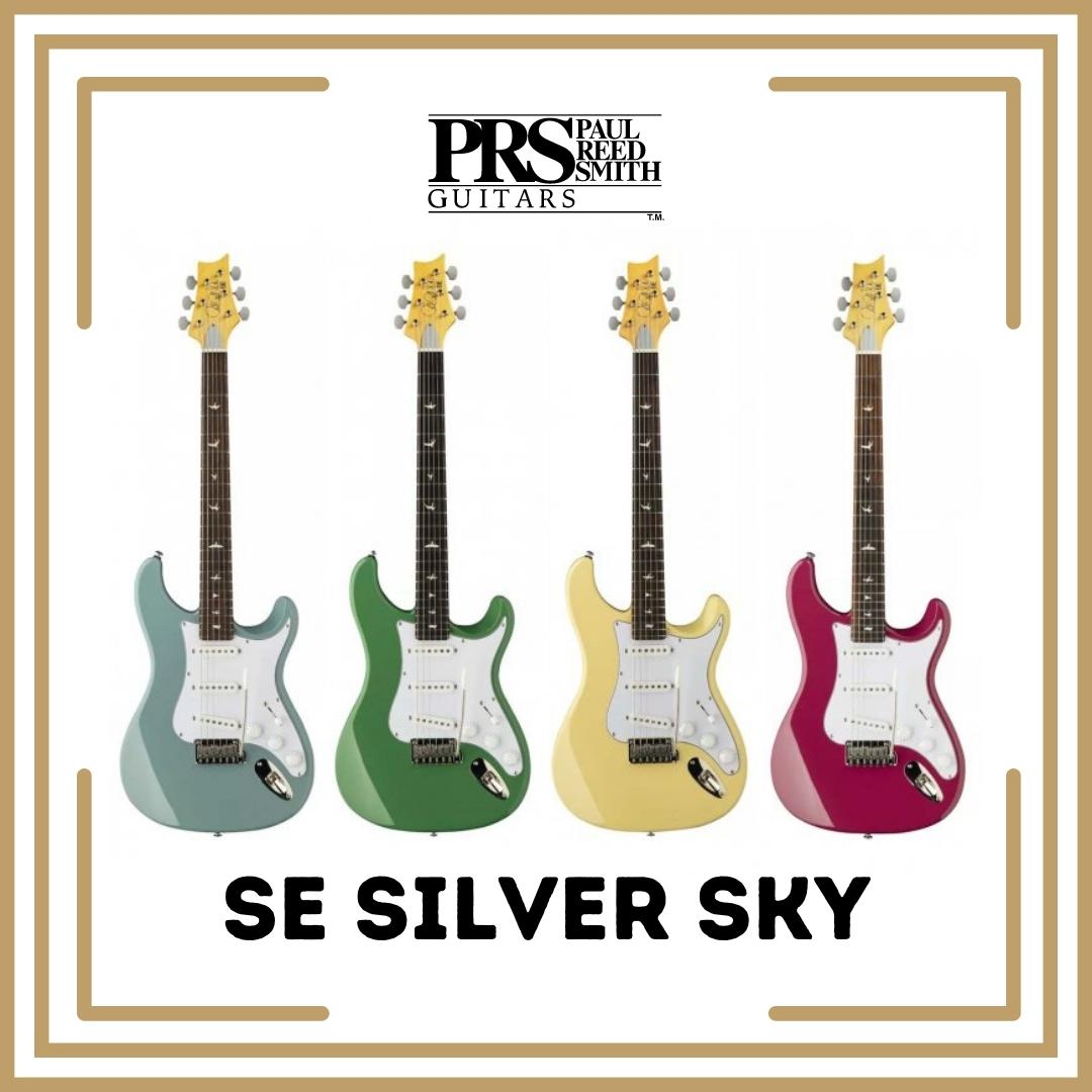PRS Releases SE Silver Sky Models