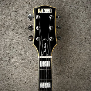 2019 Palermo Shelby Custom LTD ES-335 Chevy Nova Brilliant Mist Metallica w/Case