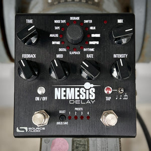 Used Source Audio Nemesis Delay Pedal with Original Box and Power Supply