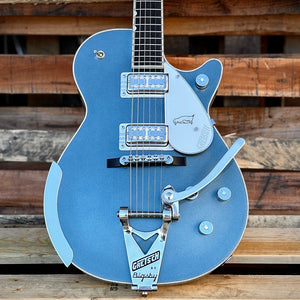 Used Gretsch G6134T-140 Limited Edition 140th Double Platinum Penguin w/Bigsby Two-Tone Stone Platinum/Pure Platinum w/Case