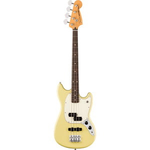 Fender Player II Mustang Bass PJ Rosewood Fingerboard Hialeah Yellow