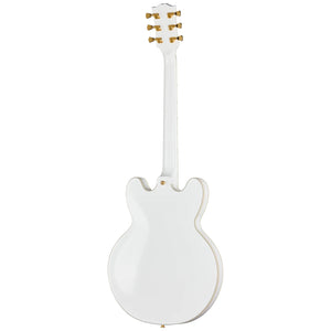 Epiphone Inspired by Gibson Custom Alex Lifeson 1976 ES-355 Reissue Alpine White w/Case