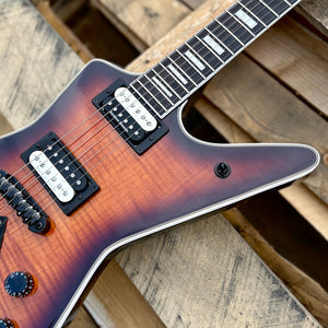 2025 Dean ML Select Flame Top Trans Brazilia ML SEL Flame Maple