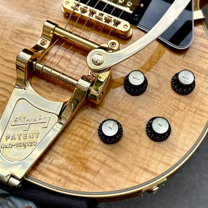 Gibson Custom Shop Les Paul Custom Figured Antique Natural w/Bigsby