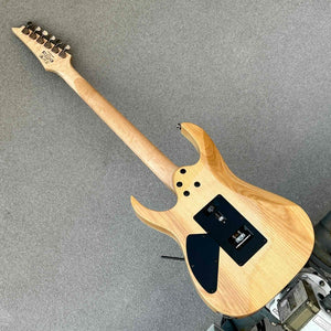 2019 Ibanez RG370AHMZ - Silver Wave Black
