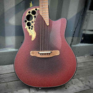 1981-83 Adamas 1581-2 Reverse Red Burst W/Case