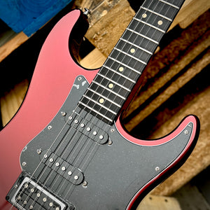 Used Suhr Pete Thorn Signature Series Standard HSS Garnet Red w/Case