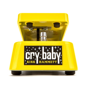 Dunlop Kirk Hammett Cry Baby Wah Yellow Sparkle KH95Y