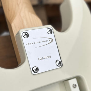 Used Traveler Guitar Escape EG-2 White w/Bag