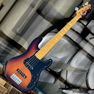 2024 Markbass GV 5 Gloxy 3-Tone Sunburst CR MP Passive 5 String Bass w/Bag