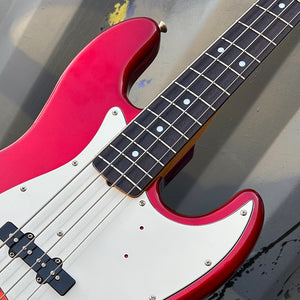 76-82 Tokai (Japan) Jazz Sound Bass Candy Apple Red w/Bag