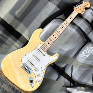 2026 Fender Custom Shop 1968 Stratocaster DLX Closet Classic Aged Vintage White w/Case