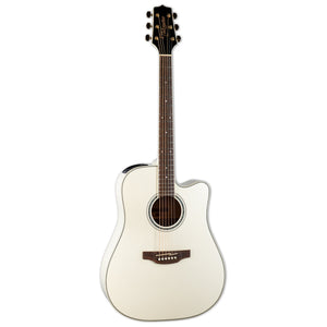Takamine GD37CE Acoustic Electric Gloss Pearl White w/Bag