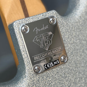 USED Fender 75th Anniversary Player II Precision Bass Diamond Dust Sparkle
