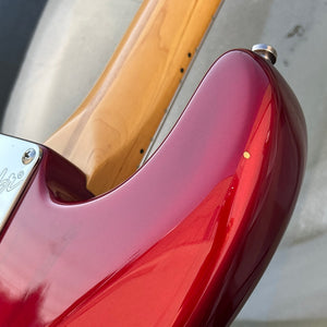 1997 Fender Deluxe Strat Plus Maple Neck Crimson Red w/Case