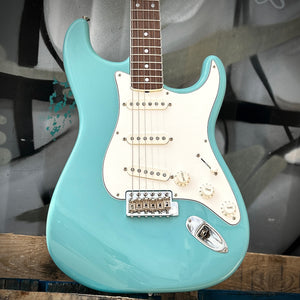 2011 Fender Eric Johnson Stratocaster Tropical Turquoise w/Case
