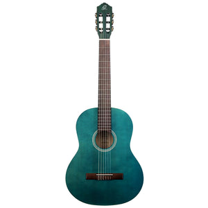 Ortega RST5MOC Student Series Spruce Top Full Size Classical Ocean Blue