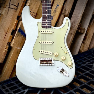 Fender Custom Shop 1959 Stratocaster Journeyman Relic, 3A Rosewood Fingerboard, Super Faded Aged Sonic Blue