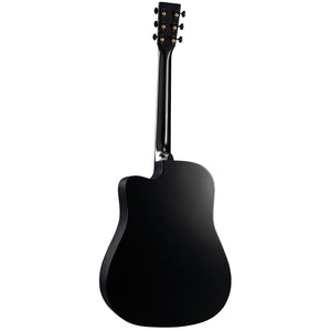 Martin Road Series DC-10E Modern Black Acoustic Electric w/Soft Case