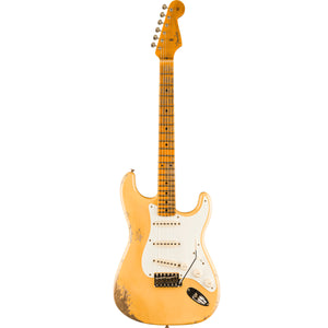 Fender Custom Shop 1957 Stratocaster Heavy Relic Maple Fingerboard Aged Nocaster Blonde