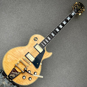 Gibson Custom Shop Les Paul Custom Figured Antique Natural w/Bigsby