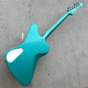 2012 Washburn USA Custom Shop PS2012 Paul Stanley Time Traveler Starfire Prototype #2 Twilight Turquoise Relic