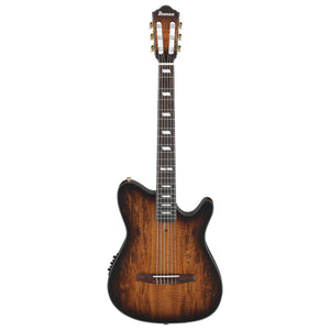 Ibanez FRH20SMNTCL FRH Acoustic Electric Classical Guitar - Tobacco Burst Low Gloss
