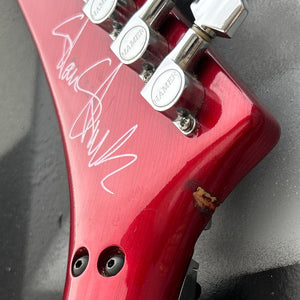 1986 Hamer Steve Stevens SS1 Metallic Red w/Case