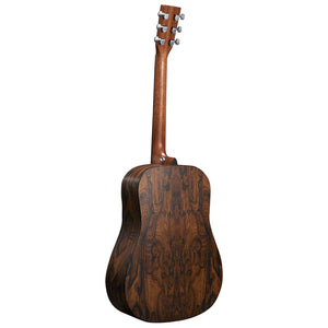 Martin D-X2E Ziricote Burst w/Soft Case