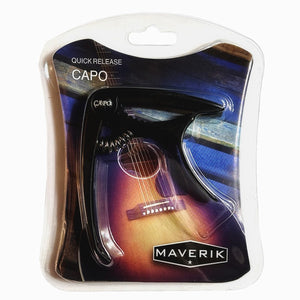 Maverik MC-427 Quick Release Capo W/ Peg Puller & Pick Holder