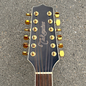 2024 Takamine GD37CE-12 PW 12-String Acoustic-Electric Pearl White w/Gig Bag