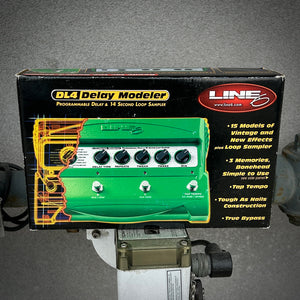 Used Line 6 DL4 Delay Modeler w/ Box and Manual
