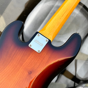 2024 Markbass GV 5 Gloxy 3-Tone Sunburst CR MP Passive 5 String Bass w/Bag