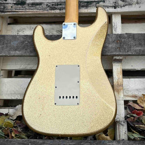 2005 Fender Custom Shop Greg Fessler Master Design 1964 Relic Gold Sparkle Stratocaster