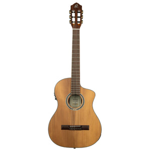 Ortega Thermo Series 7/8 Scale Classical Guitar RCE23RO Roasted Solid Spruce/Pao Ferro Dark Brown w/Bag