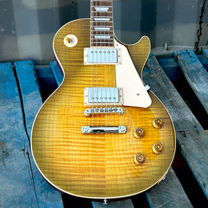 Gibson Les Paul Standard 50s AAA Top Green Lemon w/Case