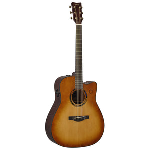 Yamaha TAG3C Cutaway Transacoustic Sand Burst w/Hard Bag