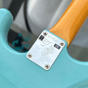 2011 Fender Eric Johnson Stratocaster Tropical Turquoise w/Case