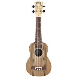 Honolua Ukuleles Honu Limited Edition Spalted Maple Soprano Ukulele HO-11SM w/Bag