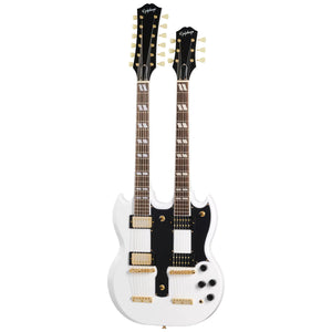 Epiphone Inspired by Gibson EDS-1275 Limited Doubleneck Alpine White w/Case