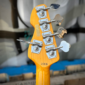 2024 Markbass GV 5 Gloxy 3-Tone Sunburst CR MP Passive 5 String Bass w/Bag