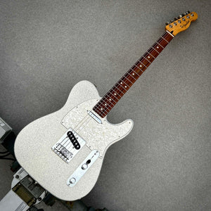 USED Fender 75th Anniversary Player II Telecaster Diamond Dust Sparkle w/Bag