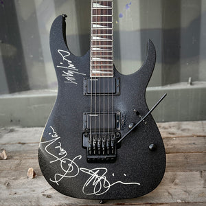 Used Ibanez RGR320EX Road Rage Black (Signed) w/Case