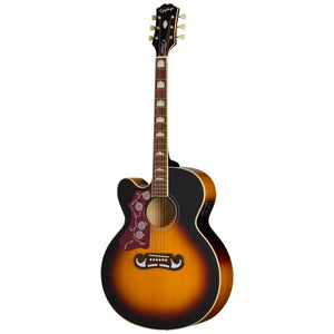 Epiphone Inspired by Gibson SJ-200 Studio EC Vintage Sunburst Left Handed w/Bag