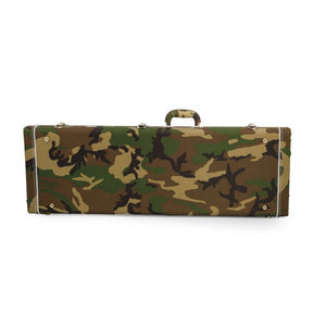 Profile Rectangle Electric Guitar Case - Camouflage with Red Interior PRC325CCF-E