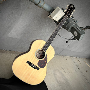 2017 Morgan Guitars CQM Custom Master Class Claro Walnut Back & Sides w/Case