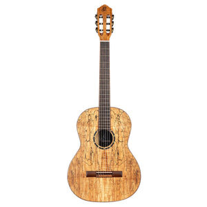 Ortega Private Room Collection Full Size Classical Spalted Maple RSM-Reissue w/Bag