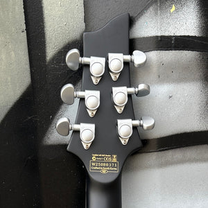 2026 Schecter Damien Platinum-6 FR S Satin Black 1189-SHC