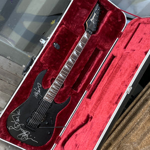 Used Ibanez RGR320EX Road Rage Black (Signed) w/Case
