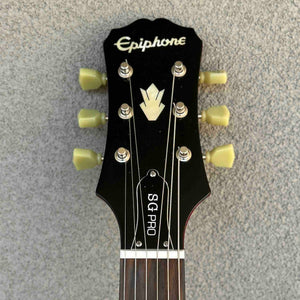 2016 Epiphone SG Pro Cherry Left Handed w/Bag